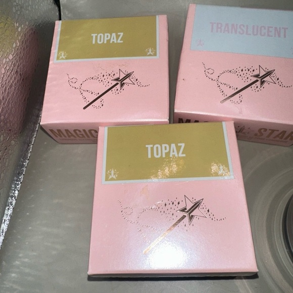 JEFFREE STAR MAGIC STAR SET (3)  Setting Powder TOPAZ(2) TRANSLUCENT (1) - Picture 1 of 4